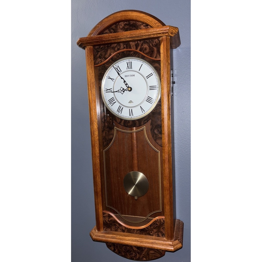 VINTAGE RHYTHM GLOBALTIMEPIECE WSMMANCHESTER MUSICAL WALL CLOCK CMJ306